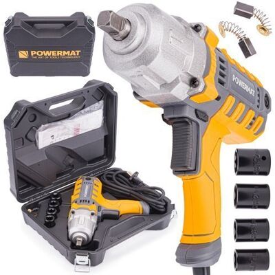 Powermat - PM-EKU-2100M - 800Nm - 2100W - Klucz udarowy Powermat - PM-EKU-2100M - 800Nm - 2100W - Klucz udarowy