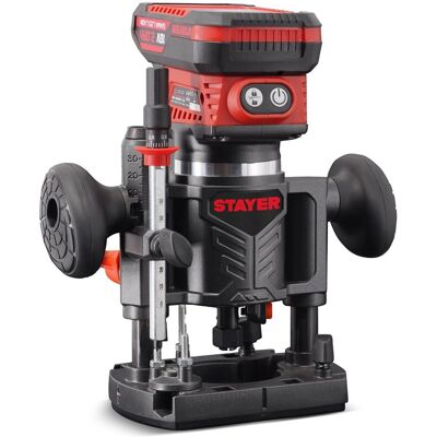 Frezarka Górnowrzecionowa 18v 6-8mm 30000 Obr/min Stayer Pr8 Compact L20 Frezarka Górnowrzecionowa 18v 6-8mm 30000 Obr/min Stayer Pr8 Compact L20