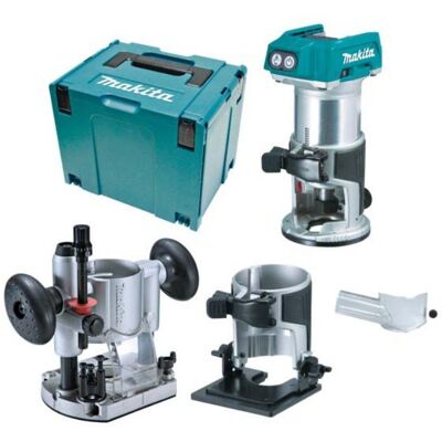 Makita DRT50ZJX2 18V wielofunkcyjna frezarka - Narzędzie elektryczne Makita DRT50ZJX2 18V wielofunkcyjna frezarka - Narzędzie elektryczne
