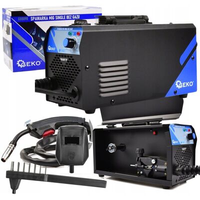 Geko Spawarka Inwertorowa Mig-Mag Single Bez Gazu 6,1Kva 230V Igbt G80098 Geko Spawarka Inwertorowa Mig-Mag Single Bez Gazu 6,1Kva 230V Igbt G80098