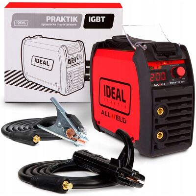 Ideal INWERTOROWA SPAWARKA MMA 200A PRAKTIK205D ZESTAW Ideal INWERTOROWA SPAWARKA MMA 200A PRAKTIK205D ZESTAW