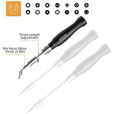 Inny producent JAKEMY Zestaw Narzędzi Precyzyjnych 164w1 Magnetyczne Śrubokręty Torx Inny producent JAKEMY Zestaw Narzędzi Precyzyjnych 164w1 Magnetyczne Śrubokręty Torx