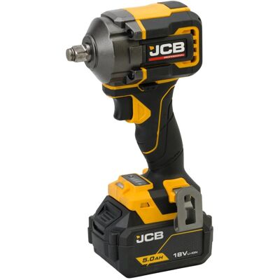 JCB Professional 18V Klucz Udarowy 1/2 400Nm Z Akumulatorem 5Ah JCB Professional 18V Klucz Udarowy 1/2 400Nm Z Akumulatorem 5Ah