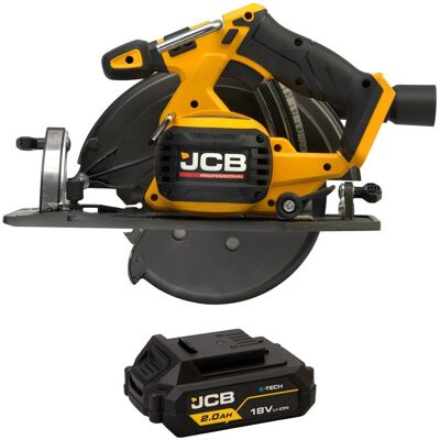 JCB Professional 18V Pilarka Tarczowa 185 Nm Z Akumulatorem 2Ah JCB Professional 18V Pilarka Tarczowa 185 Nm Z Akumulatorem 2Ah