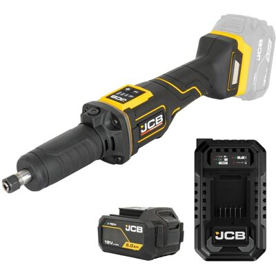 JCB Professional 18V Szlifierka Trzpieniowa Ładowarka Bateria 5Ah JCB Professional 18V Szlifierka Trzpieniowa Ładowarka Bateria 5Ah