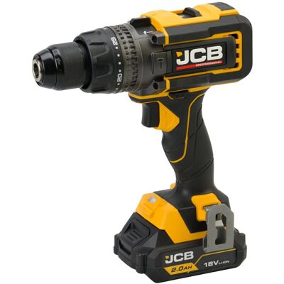 JCB Professional 18V Wiertarko Wkrętarka 160 Nm Z Akumulatorem 2Ah JCB Professional 18V Wiertarko Wkrętarka 160 Nm Z Akumulatorem 2Ah