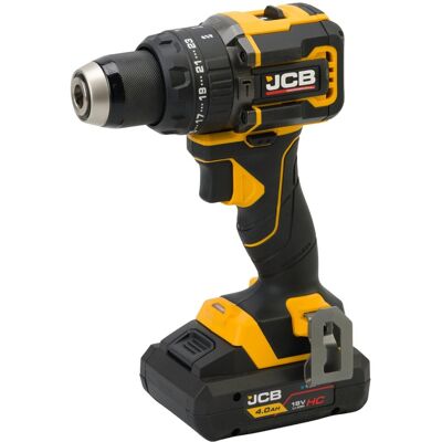 JCB Professional 18V Wiertarko Wkrętarka 75 Nm Z Akumulatorem 4Ah JCB Professional 18V Wiertarko Wkrętarka 75 Nm Z Akumulatorem 4Ah