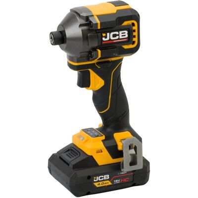 JCB Professional 18V Zakrętarka Udarowa 230Nm Z Akumulatorem 4Ah JCB Professional 18V Zakrętarka Udarowa 230Nm Z Akumulatorem 4Ah