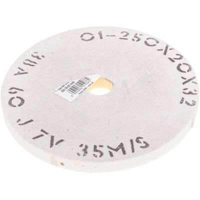 Chle-Mar Kamień szlifierski biały kamień ścierny do szlifierki stołowej 250x20x32mm Chle-Mar Kamień szlifierski biały kamień ścierny do szlifierki stołowej 250x20x32mm