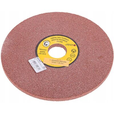 Chle-Mar Kamień szlifierski czerwony kamień ścierny do ostrzenia 200x8x32mm Chle-Mar Kamień szlifierski czerwony kamień ścierny do ostrzenia 200x8x32mm