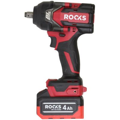 ROOKS KLUCZ UDAROWY 1200 NM KOMPLET Z AKUMULATOREM 4AH ŁADOWARKĄ I WALIZKĄ 20V AQ-ONE ROOKS KLUCZ UDAROWY 1200 NM KOMPLET Z AKUMULATOREM 4AH ŁADOWARKĄ I WALIZKĄ 20V AQ-ONE