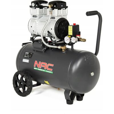 KOMPRESOR BEZOLEJOWY SPRĘŻARKA 50L 1500W NAC OF-SL-50-1.5-IN ZBIORNIK 50L KOMPRESOR BEZOLEJOWY SPRĘŻARKA 50L 1500W NAC OF-SL-50-1.5-IN ZBIORNIK 50L