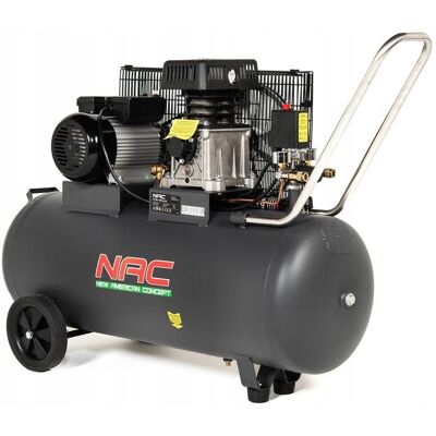 Inny producent KOMPRESOR OLEJOWY 100L 2200W TŁOKOWY NAC POZIOMY SPRĘŻARKA POWIETRZA 290L/H Inny producent KOMPRESOR OLEJOWY 100L 2200W TŁOKOWY NAC POZIOMY SPRĘŻARKA POWIETRZA 290L/H