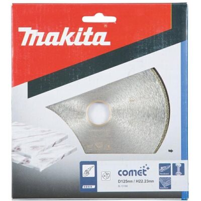 MAKITA TARCZA DIAMENTOWA 125x22,23mm PEŁNA (MOKRO) MARMUR MAKITA TARCZA DIAMENTOWA 125x22,23mm PEŁNA (MOKRO) MARMUR