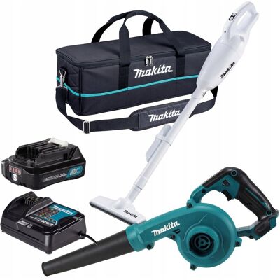 MAKITA ZESTAW COMBO ELEKTRONARZĘDZI ODKURZACZ DMUCHAWA 12V 2.0Ah MAKITA ZESTAW COMBO ELEKTRONARZĘDZI ODKURZACZ DMUCHAWA 12V 2.0Ah