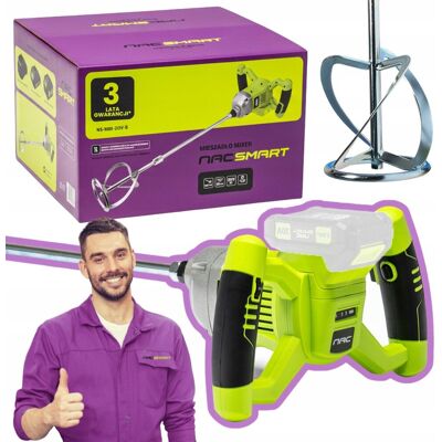 Inny producent MIESZADŁO DO ZAPRAW KLEJU NAC SMART MIXER MIESZALNIK AKUMULATOROWY BEZ AKU Inny producent MIESZADŁO DO ZAPRAW KLEJU NAC SMART MIXER MIESZALNIK AKUMULATOROWY BEZ AKU