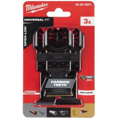 MILWAUKEE MT ZESTAW OSTRZY DO CIĘCIA WIELU MATERIAŁÓW 3szt. MILWAUKEE MT ZESTAW OSTRZY DO CIĘCIA WIELU MATERIAŁÓW 3szt.