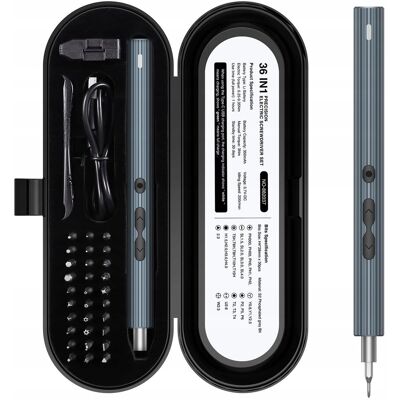 Inny producent MINI ELEKTRO-SZCZOTKOWY ZESTAW 36W1 Z LED DO TELEFONÓW I LAPTOPÓW Inny producent MINI ELEKTRO-SZCZOTKOWY ZESTAW 36W1 Z LED DO TELEFONÓW I LAPTOPÓW