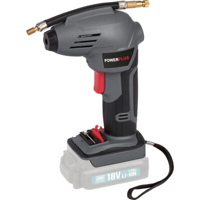 Mini kompresor akumulatorowy bez baterii w zestawie 18 V POWERPLUS 05010 Mini kompresor akumulatorowy bez baterii w zestawie 18 V POWERPLUS 05010