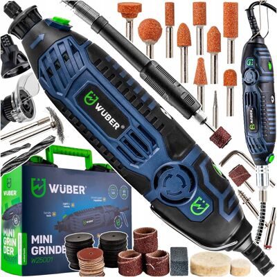 Inny producent Mini Szlifierka Frezarka Wielofunkcyjna + Stojak + Akcesoria Zestaw Xxl Inny producent Mini Szlifierka Frezarka Wielofunkcyjna + Stojak + Akcesoria Zestaw Xxl