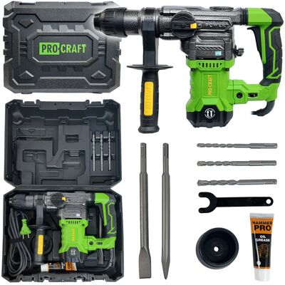 Młot udarowo-obrotowy SDS-Plus 1500W 5,5J Procraft BH1800 Młot udarowo-obrotowy SDS-Plus 1500W 5,5J Procraft BH1800