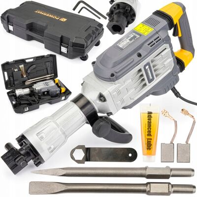 Powermat MŁOT WYBURZENIOWY UDAROWY KUJĄCY MOCNY 3300W 65J Powermat MŁOT WYBURZENIOWY UDAROWY KUJĄCY MOCNY 3300W 65J