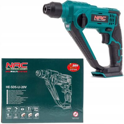 Młotowiertarka NAC HE-SDS-LI-20V Młotowiertarka NAC HE-SDS-LI-20V