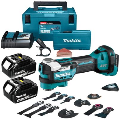 Makita DTM52RFJX2 Narzędzie wielofunkcyjne - Narzędzie wielofunkcyjne Makita DTM52RFJX2 Narzędzie wielofunkcyjne - Narzędzie wielofunkcyjne