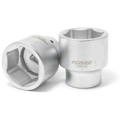 Nasadka głowica 70mm 6-kątna 1' stal Cr-V Forsage Nasadka głowica 70mm 6-kątna 1' stal Cr-V Forsage