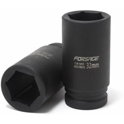 NASADKA GŁOWICA KOŃCÓWKA UDAROWA GŁĘBOKA 3/4' 63mm 6-kątna stal Cr-Mo FORSAGE NASADKA GŁOWICA KOŃCÓWKA UDAROWA GŁĘBOKA 3/4' 63mm 6-kątna stal Cr-Mo FORSAGE