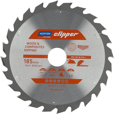 Norton - N70184608051 - 185x30mm - 24z ATB taśma ścierna Norton - N70184608051 - 185x30mm - 24z ATB taśma ścierna