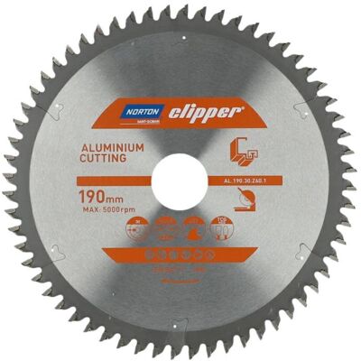 Norton aluminiowa tarcza do piły kołowej - Narzędzie do cięcia aluminium Norton aluminiowa tarcza do piły kołowej - Narzędzie do cięcia aluminium