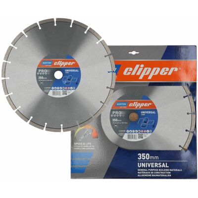 Symantec Clipper Diamantato Pro Uniwersalna Laser - 350x25,4 mm - Diamentowa tarcza do cięcia Symantec Clipper Diamantato Pro Uniwersalna Laser - 350x25,4 mm - Diamentowa tarcza do cięcia