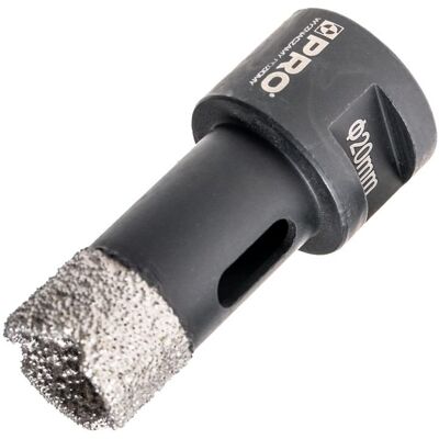 Otwornica diamentowa 20mm M14 nasyp 15x3mm na sucho PRO-WA300 Otwornica diamentowa 20mm M14 nasyp 15x3mm na sucho PRO-WA300