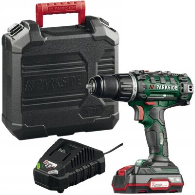 Inny producent Parkside Wiertarko-Wkrętarka 20-Li 20v Aku 2,0ah + Ładowarka i Walizka Inny producent Parkside Wiertarko-Wkrętarka 20-Li 20v Aku 2,0ah + Ładowarka i Walizka