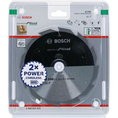 Bosch 160X1.5/1X20 T12 tarcza do piły - Tarcza do piły Bosch 160X1.5/1X20 T12 tarcza do piły - Tarcza do piły