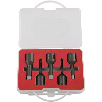 PROFIX PROLINE, Zestaw Otwornic Diamentowych 5-12 mm, 5 szt., M14,, 27270 PROFIX PROLINE, Zestaw Otwornic Diamentowych 5-12 mm, 5 szt., M14,, 27270