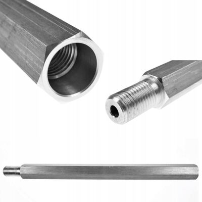 Przedłużka aluminiowa adapter 1 1/4'' UNC 500 mm wiertło koronowe TITANIUM Przedłużka aluminiowa adapter 1 1/4'' UNC 500 mm wiertło koronowe TITANIUM