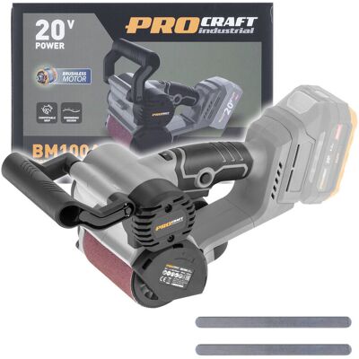 Satyniarka akumulatorowa Procraft BM100A 20V 6-stopniowa regulacja obrotów silnik bezszczotkowy Satyniarka akumulatorowa Procraft BM100A 20V 6-stopniowa regulacja obrotów silnik bezszczotkowy