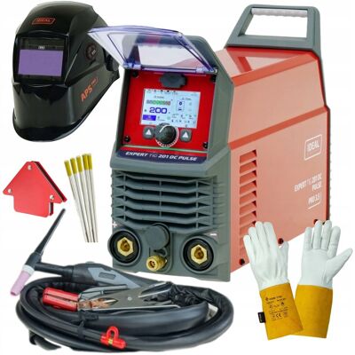 Ideal Spawarka EXPERT TIG 201 DC PULSE Pro3.5 LCD 200A TIG PULS + MMA + AKCESORIA Ideal Spawarka EXPERT TIG 201 DC PULSE Pro3.5 LCD 200A TIG PULS + MMA + AKCESORIA