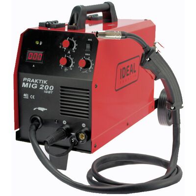Spawarka MIGOMAT MIG MAG MMA 200A IGBT 230v IDEAL PRAKTIK +2 ZESTAW Spawarka MIGOMAT MIG MAG MMA 200A IGBT 230v IDEAL PRAKTIK +2 ZESTAW