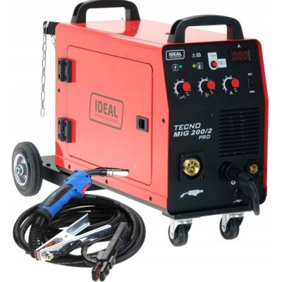 Ideal Spawarka migomat TECNO MIG 200/2 MMA PRO 200 A 230/400 V MIG MAG FLUX IGBT Ideal Spawarka migomat TECNO MIG 200/2 MMA PRO 200 A 230/400 V MIG MAG FLUX IGBT