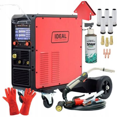 Spawarka migomat TECNO MIG 321 SYNERGIC LCD IDEAL 320A + Wózek + Akcesoria Spawarka migomat TECNO MIG 321 SYNERGIC LCD IDEAL 320A + Wózek + Akcesoria