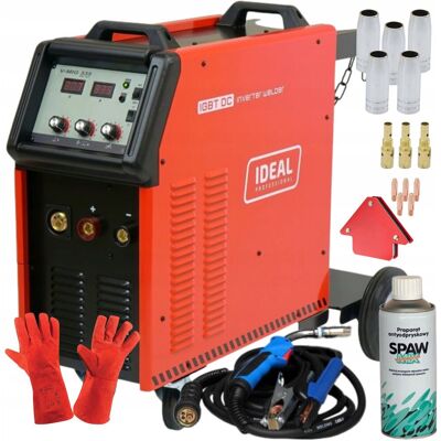 Ideal Spawarka MIGOMAT V-MIG 335 4x4 PRO MMA 330A 400V półautomat + AKCESORIA Ideal Spawarka MIGOMAT V-MIG 335 4x4 PRO MMA 330A 400V półautomat + AKCESORIA