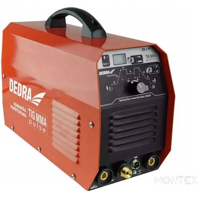 Spawarka TIG/MMA DEDRA DESTI204PD funkcja PULSE, wyświetlacz LCD Spawarka TIG/MMA DEDRA DESTI204PD funkcja PULSE, wyświetlacz LCD