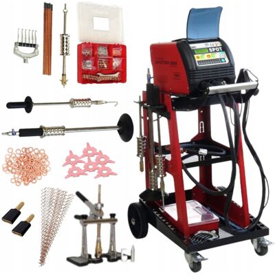 Ideal Spotter Blacharski zgrzewarka TECNO 5800 MAX DIGITAL QUICKPULLER 3800A 400V Ideal Spotter Blacharski zgrzewarka TECNO 5800 MAX DIGITAL QUICKPULLER 3800A 400V