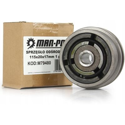 MAR-POL SPRZĘGŁO ODŚRODKOWE KOŁO ZAGESZCZARKA 115mm/20mm gx160 MAR-POL SPRZĘGŁO ODŚRODKOWE KOŁO ZAGESZCZARKA 115mm/20mm gx160