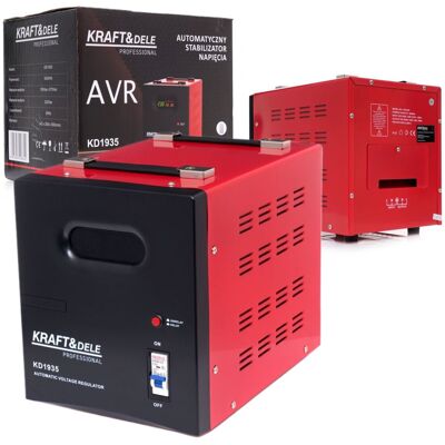 KRAFT&DELE STABILIZATOR NAPIĘCIA PRĄDU AVR 5000VA 230V AGREGAT KRAFT KD1935 BENZYNA KRAFT&DELE STABILIZATOR NAPIĘCIA PRĄDU AVR 5000VA 230V AGREGAT KRAFT KD1935 BENZYNA