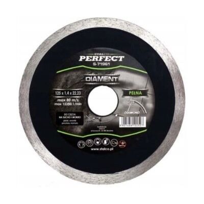 STALCO TARCZA DIAMENTOWA 125mm CIAGLA PERFECT S-71961 STALCO TARCZA DIAMENTOWA 125mm CIAGLA PERFECT S-71961
