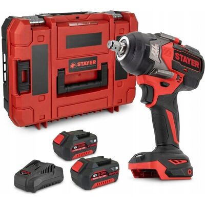 STAYER KLUCZ UDAROWY 18V 750NM 1/2' 2xAKU 5AH KUFER IWB 750 L20 STAYER KLUCZ UDAROWY 18V 750NM 1/2' 2xAKU 5AH KUFER IWB 750 L20